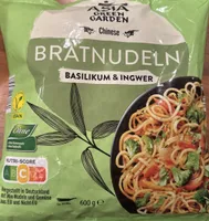 Bratnudeln - Basilikum & Ingwer