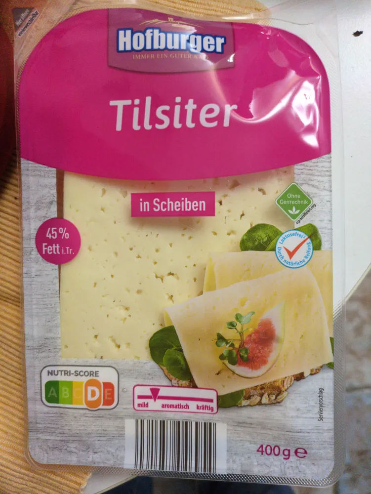 Tilsiter in Scheiben