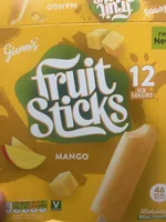 ERMAC Gianni's fruit 12 Sticks MANGO ICE LOLLIES 4