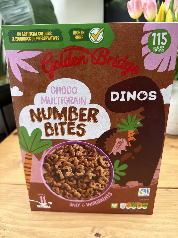 Choco Multigrain Number Bites