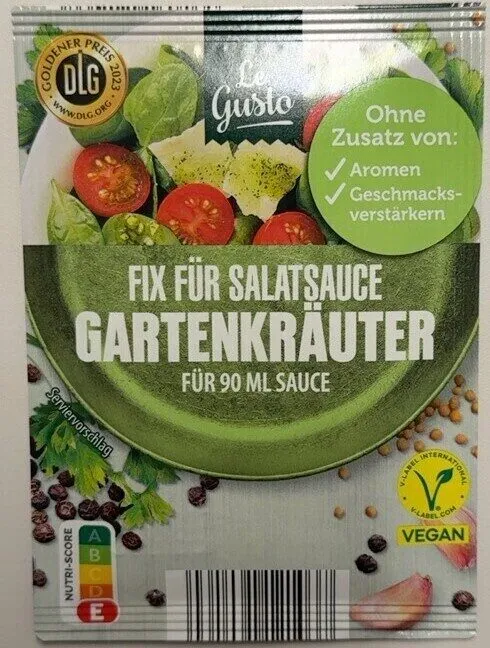 FIX FÜR SALATSAUCE GARTENKRÄUTER