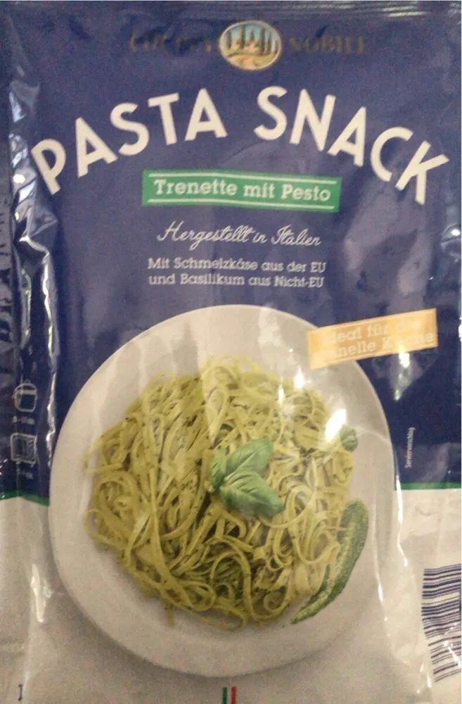 Pasta Snack Trenette mit Pesto