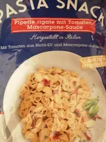 Pipette Rigate mit Tomaten-Mascarpone-Sauce
