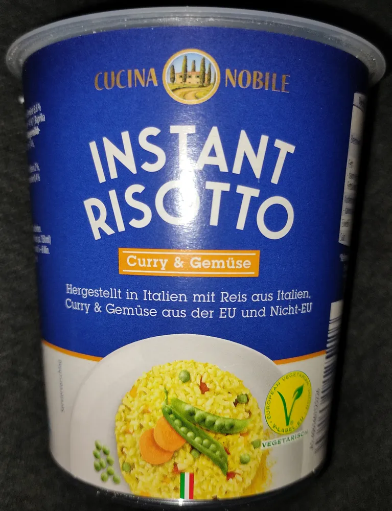 Instant-Risotto - Curry & Gemüse