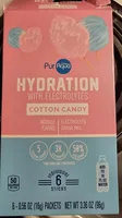 Hydration With Electrolytes Cotton Candy