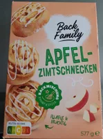 Apfel-Zimtschnecken Backmischung