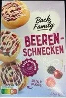 Beerenschnecken Backmischung