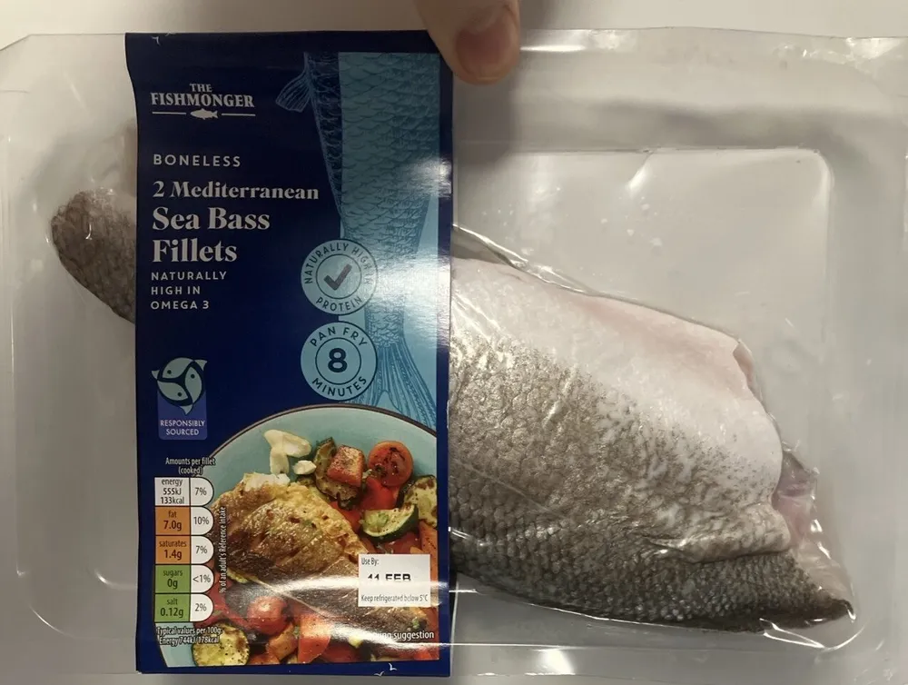 Mediterranean Sea Bass Fillets