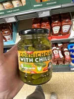 Cornichons With Chilli