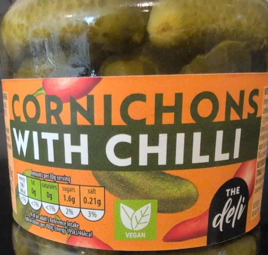 Cornichons with Chilli