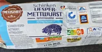 Schinken Vesper Mettwurst - Fettreduziert