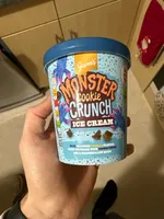 Monster Cookie Crunch Ice Cream