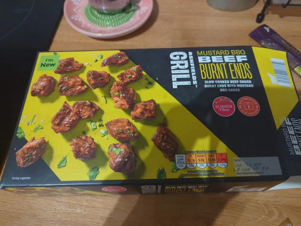 Mustard BBQ Beef Burnt Ends