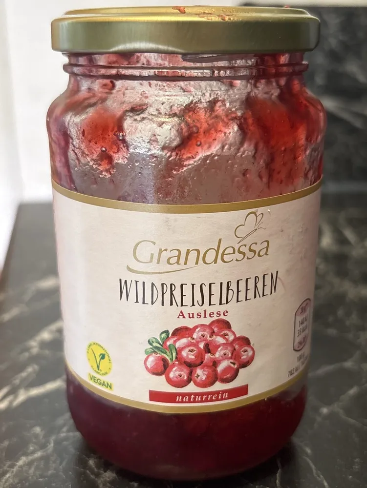 Wildpreiselbeeren, Naturrein