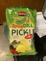 Spicy Dill Pickle Flavored Wavy Potato Chips