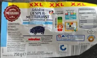Schinkenmettwurst Fettreduziert XXL