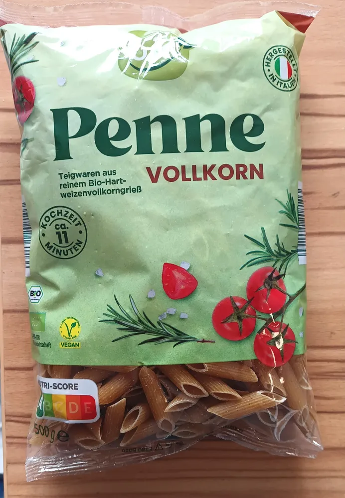 Vollkorn Penne
