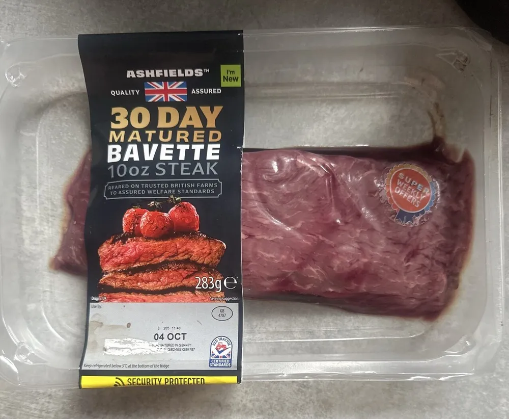 30 Day Matured Bavette 10oz Steak
