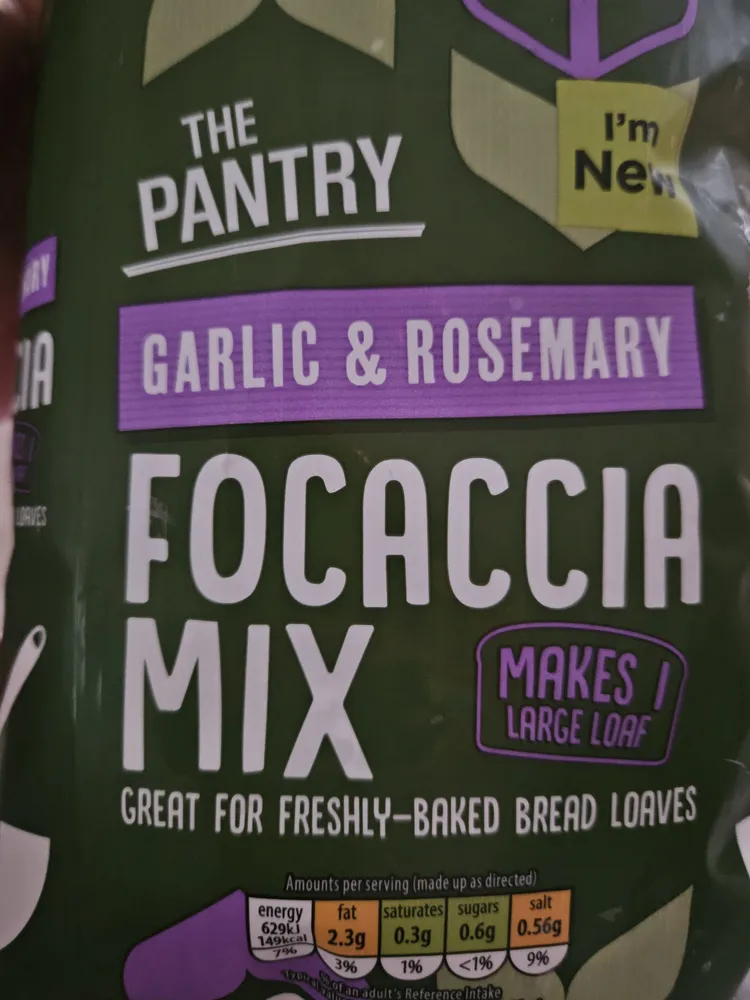 Garlic & Rosemary Foccacia Mix