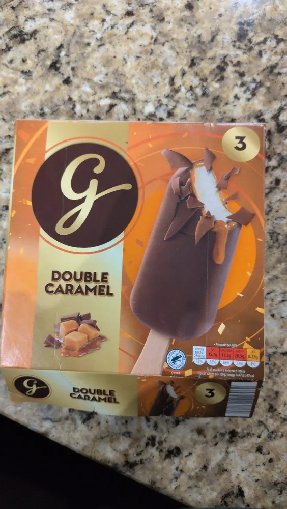 Double Caramel Ice Cream