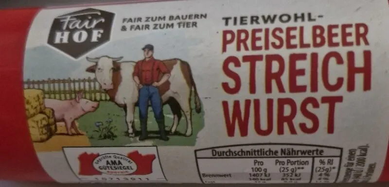 Streichwurst