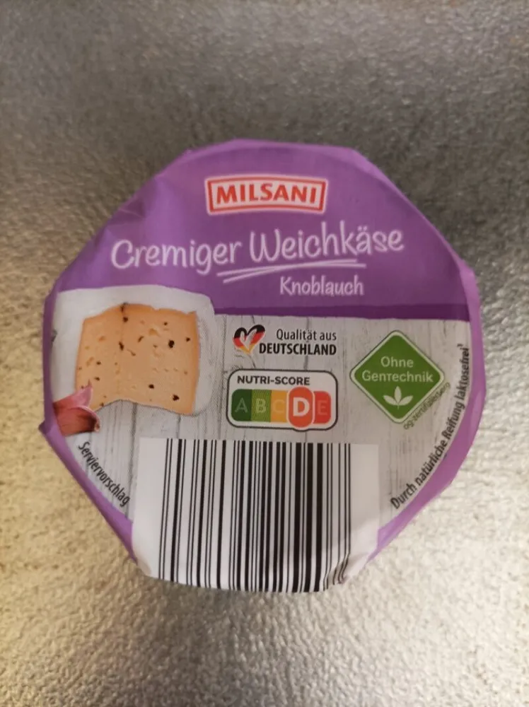 Cremiger Weichkäse - Knoblauch