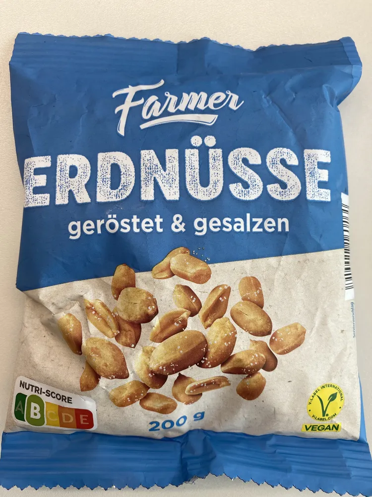 Erdnusskerne - geröstet und gesalzen