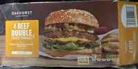 Beef Double Cheese Burgers