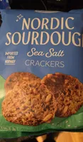 Nordic Sourdough Sea Salt Crackers