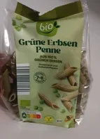 Grüne erbsen penne