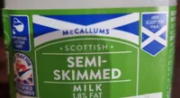 Scottish Semi-Skimmed Milk (1.8% Fat)