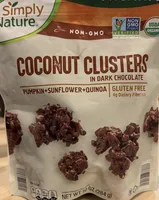 Coconut Clusters in Dark Chocolate