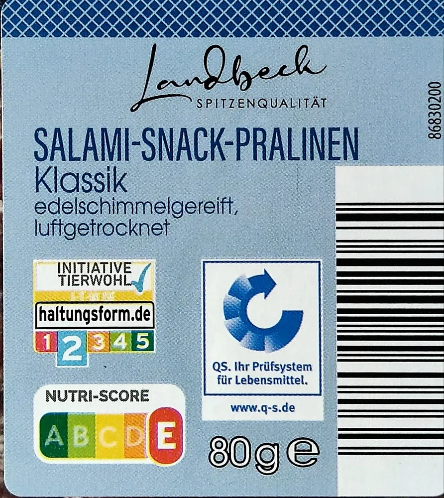 Salami-Snack-Pralinen - Klassik