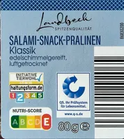 Salami-Snack-Pralinen - Klassik