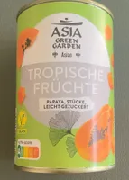 Tropische Früchte Papaya