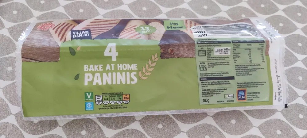 Bake At Home Paninis
