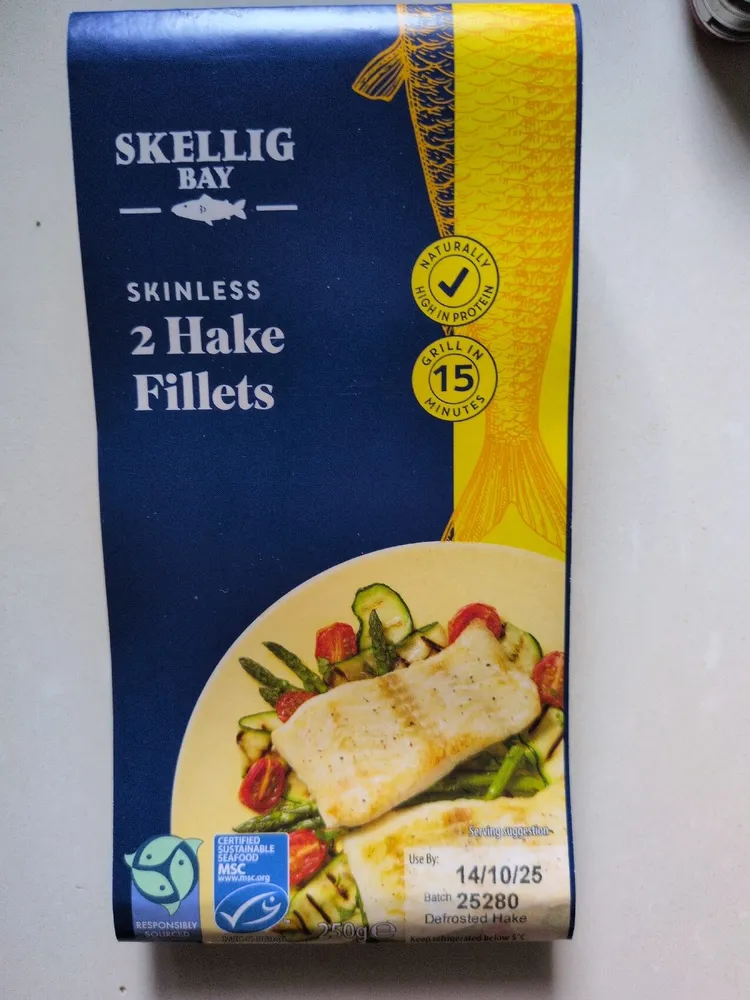 Skinless Hake Fillets