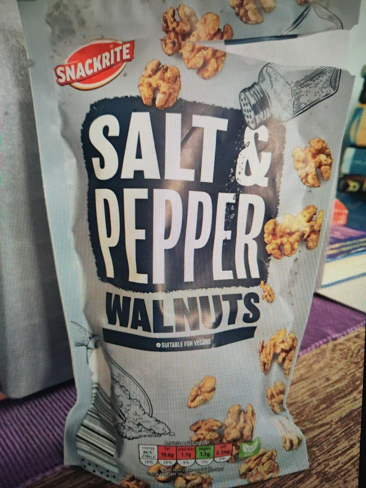 Salt and Pepper Walnuts