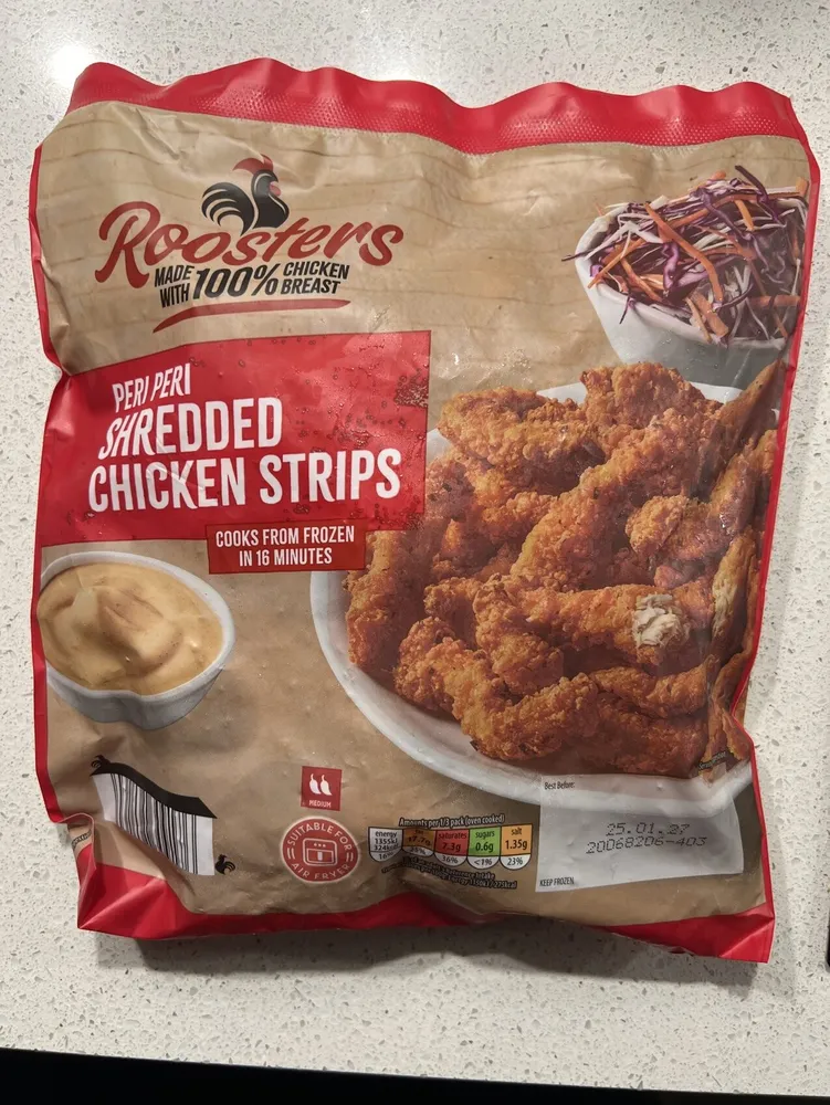 Shredded Chicken Strips