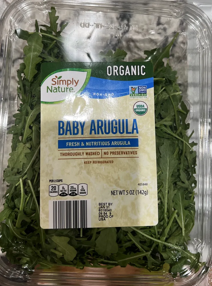 Organic Baby Arugula