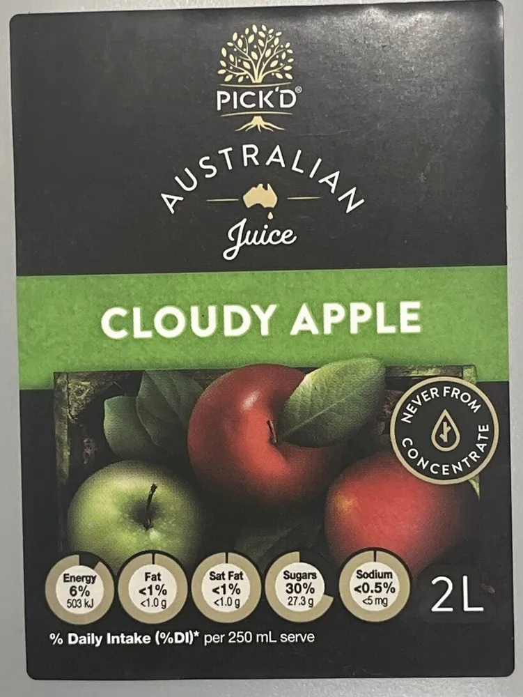 Cloudy Apple Juice
