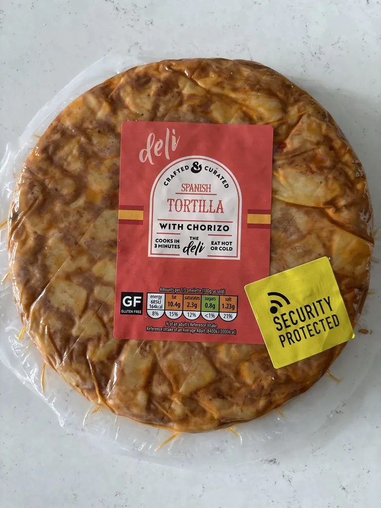 Spanish Tortilla With Chorizo