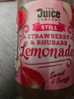 Strawberry & rhubarb lemonade