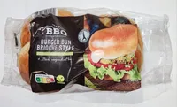 Burger-Bun Brioche-Style vegan, vorgeschnitten
