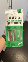 Grass Fed Jalapeño Beef Sticks