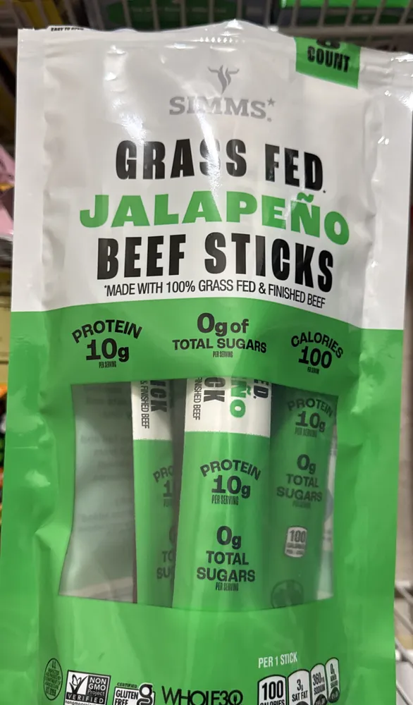 Jalapeño Beef Sticks