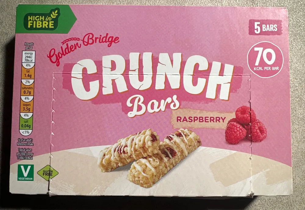 CRUNCH Bars Raspberry