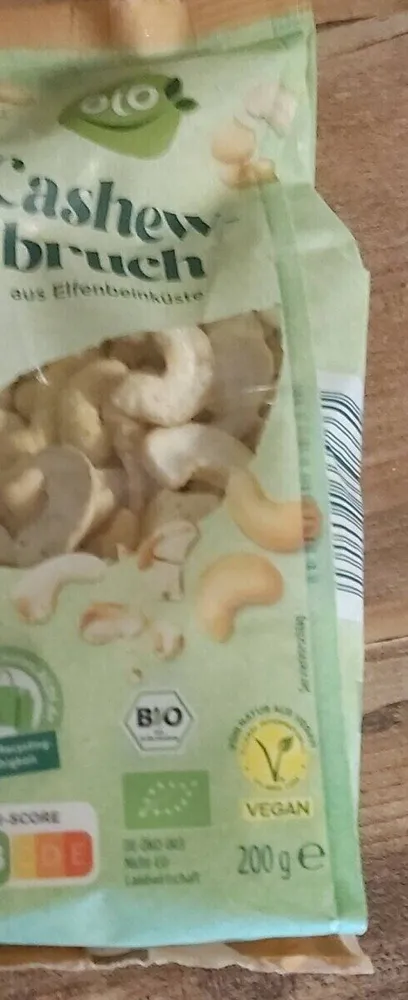 Bio-Cashewbruch
