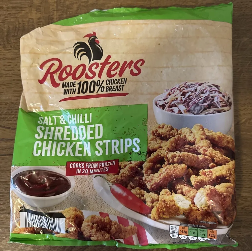 Salt and Chilli Shredded Chicken