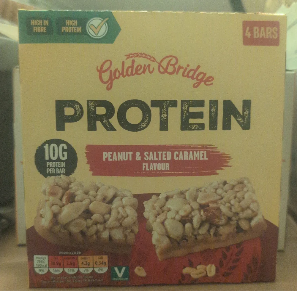 PEANUT & SALTED CARAMEL FLAVOUR PROTEIN